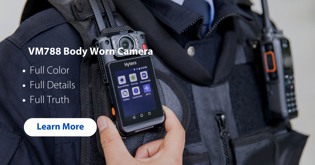 VM780 body worn camera